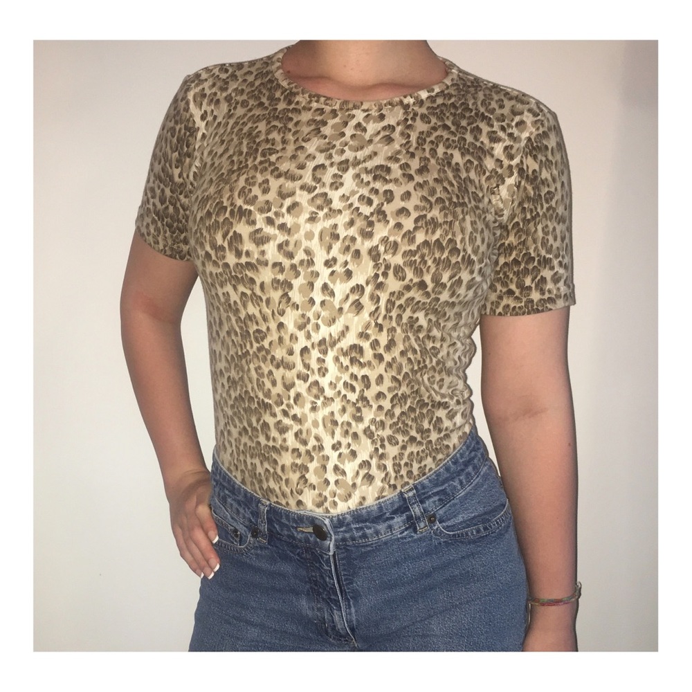 Cheetah/leopard print shirt